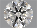 Natural Diamond 0.60 Carats, Round with Very Good Cut, J Color, VS1 Clarity and Certified by GIA