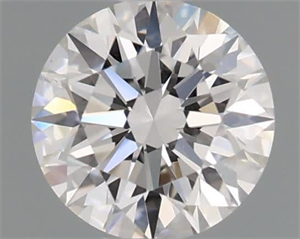 Picture of Natural Diamond 0.43 Carats, Round with Excellent Cut, D Color, VS1 Clarity and Certified by GIA