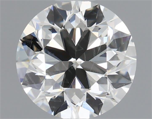 Picture of Natural Diamond 0.70 Carats, Round with Very Good Cut, K Color, SI2 Clarity and Certified by GIA