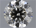 Natural Diamond 0.50 Carats, Round with Good Cut, K Color, VS1 Clarity and Certified by GIA