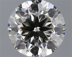 Picture of Natural Diamond 0.50 Carats, Round with Good Cut, K Color, VS1 Clarity and Certified by GIA