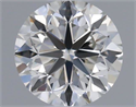 Natural Diamond 0.40 Carats, Round with Very Good Cut, G Color, VVS2 Clarity and Certified by GIA