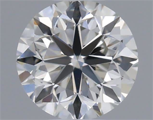 Picture of Natural Diamond 0.40 Carats, Round with Very Good Cut, G Color, VVS2 Clarity and Certified by GIA