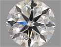 Natural Diamond 0.40 Carats, Round with Very Good Cut, H Color, VS1 Clarity and Certified by GIA