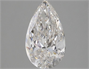 Natural Diamond 1.52 Carats, Pear with  Cut, G Color, SI1 Clarity and Certified by GIA