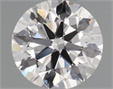 Natural Diamond 0.43 Carats, Round with Excellent Cut, D Color, VS2 Clarity and Certified by GIA