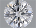 Natural Diamond 0.40 Carats, Round with Excellent Cut, D Color, SI1 Clarity and Certified by GIA