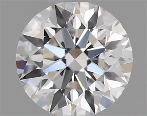 Picture of Natural Diamond 0.40 Carats, Round with Excellent Cut, D Color, VS2 Clarity and Certified by GIA