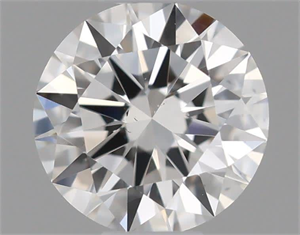 Picture of Natural Diamond 0.40 Carats, Round with Excellent Cut, F Color, VS2 Clarity and Certified by GIA