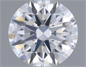 Natural Diamond 0.40 Carats, Round with Excellent Cut, G Color, VVS2 Clarity and Certified by GIA