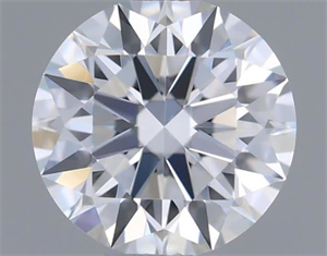 Picture of Natural Diamond 0.40 Carats, Round with Excellent Cut, G Color, VVS2 Clarity and Certified by GIA