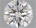 Natural Diamond 0.40 Carats, Round with Excellent Cut, F Color, VVS2 Clarity and Certified by GIA