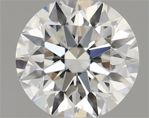 Picture of Natural Diamond 0.40 Carats, Round with Very Good Cut, G Color, IF Clarity and Certified by GIA