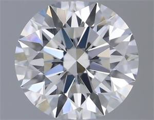 Picture of Natural Diamond 0.40 Carats, Round with Excellent Cut, G Color, VVS1 Clarity and Certified by GIA