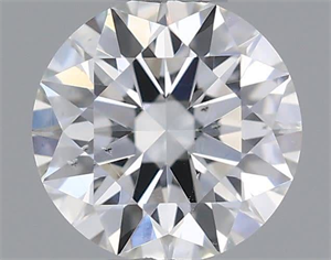 Picture of Natural Diamond 0.40 Carats, Round with Excellent Cut, G Color, SI2 Clarity and Certified by GIA