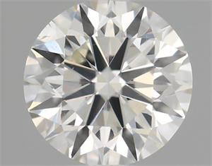 Picture of Natural Diamond 0.40 Carats, Round with Very Good Cut, J Color, SI1 Clarity and Certified by GIA