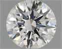 Natural Diamond 0.40 Carats, Round with Excellent Cut, H Color, VS1 Clarity and Certified by GIA