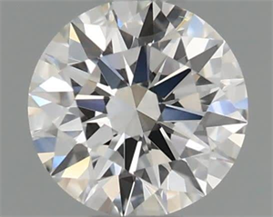 Picture of Natural Diamond 0.40 Carats, Round with Excellent Cut, H Color, VS1 Clarity and Certified by GIA