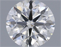 Natural Diamond 0.40 Carats, Round with Excellent Cut, I Color, VVS2 Clarity and Certified by GIA