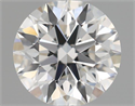 Natural Diamond 0.40 Carats, Round with Excellent Cut, H Color, VS1 Clarity and Certified by GIA