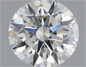 Natural Diamond 0.40 Carats, Round with Excellent Cut, K Color, VVS2 Clarity and Certified by GIA