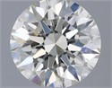 Natural Diamond 0.40 Carats, Round with Excellent Cut, K Color, VS1 Clarity and Certified by GIA