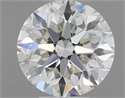 Natural Diamond 0.40 Carats, Round with Very Good Cut, J Color, VS1 Clarity and Certified by GIA