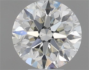 Picture of Natural Diamond 0.40 Carats, Round with Very Good Cut, J Color, VS1 Clarity and Certified by GIA