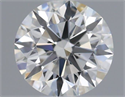 Natural Diamond 0.40 Carats, Round with Excellent Cut, J Color, VS1 Clarity and Certified by GIA