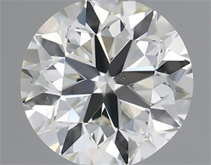 Picture of Natural Diamond 0.40 Carats, Round with Very Good Cut, J Color, VS1 Clarity and Certified by GIA