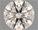 Natural Diamond 0.40 Carats, Round with Excellent Cut, K Color, VS2 Clarity and Certified by GIA