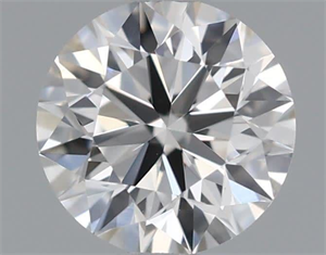 Picture of Natural Diamond 0.40 Carats, Round with Very Good Cut, J Color, VVS2 Clarity and Certified by GIA