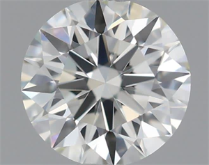 Picture of Natural Diamond 0.40 Carats, Round with Excellent Cut, K Color, VVS1 Clarity and Certified by GIA