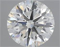 Natural Diamond 0.40 Carats, Round with Excellent Cut, K Color, VVS1 Clarity and Certified by GIA