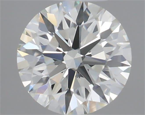 Picture of Natural Diamond 0.40 Carats, Round with Excellent Cut, K Color, VVS1 Clarity and Certified by GIA