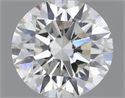 Natural Diamond 0.40 Carats, Round with Excellent Cut, K Color, VVS2 Clarity and Certified by GIA