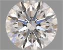 Natural Diamond 0.41 Carats, Round with Excellent Cut, G Color, VS2 Clarity and Certified by GIA