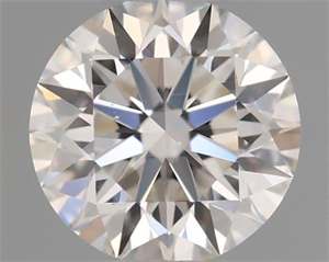 Picture of Natural Diamond 0.41 Carats, Round with Excellent Cut, G Color, VS2 Clarity and Certified by GIA