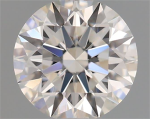 Picture of Natural Diamond 0.41 Carats, Round with Excellent Cut, I Color, VVS1 Clarity and Certified by GIA