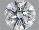 Natural Diamond 0.41 Carats, Round with Excellent Cut, I Color, VVS1 Clarity and Certified by GIA