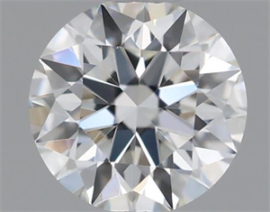 Picture of Natural Diamond 0.41 Carats, Round with Excellent Cut, I Color, VVS1 Clarity and Certified by GIA