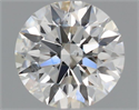 Natural Diamond 0.41 Carats, Round with Excellent Cut, G Color, SI2 Clarity and Certified by GIA