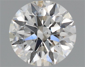 Picture of Natural Diamond 0.41 Carats, Round with Excellent Cut, G Color, SI2 Clarity and Certified by GIA