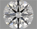 Natural Diamond 0.41 Carats, Round with Excellent Cut, G Color, SI1 Clarity and Certified by GIA