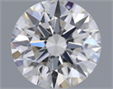 Natural Diamond 0.42 Carats, Round with Excellent Cut, G Color, VVS1 Clarity and Certified by GIA