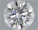 Natural Diamond 0.42 Carats, Round with Excellent Cut, I Color, VVS1 Clarity and Certified by GIA