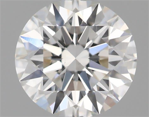 Picture of Natural Diamond 0.42 Carats, Round with Excellent Cut, G Color, VS2 Clarity and Certified by GIA