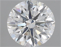 Natural Diamond 0.50 Carats, Round with Excellent Cut, I Color, SI2 Clarity and Certified by GIA