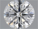 Natural Diamond 0.50 Carats, Round with Excellent Cut, J Color, SI2 Clarity and Certified by GIA