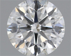 Picture of Natural Diamond 0.50 Carats, Round with Excellent Cut, J Color, SI2 Clarity and Certified by GIA